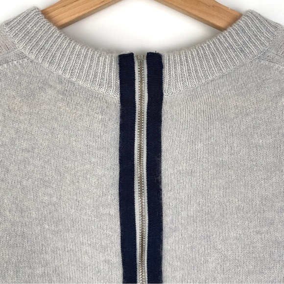 J. Crew Collection Italian Cashmere Sweater Grey - Picture 6 of 10